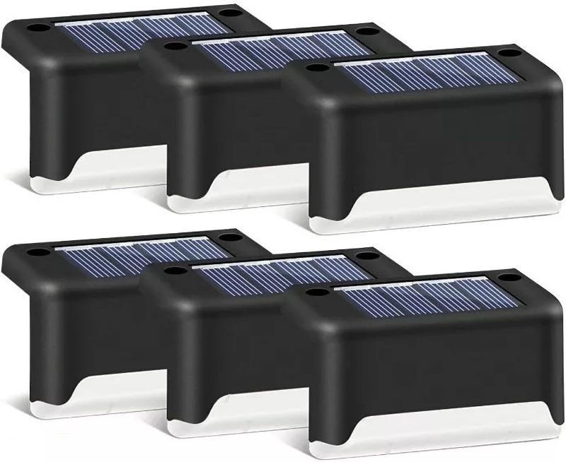 Photo 1 of 
SOLTOMI Solar Deck Lights, 16 Pack Solar Step Lights Waterproof LED Solar Lights for Outdoor Step, Decks, Stairs, Fence, Railing, Pathway,