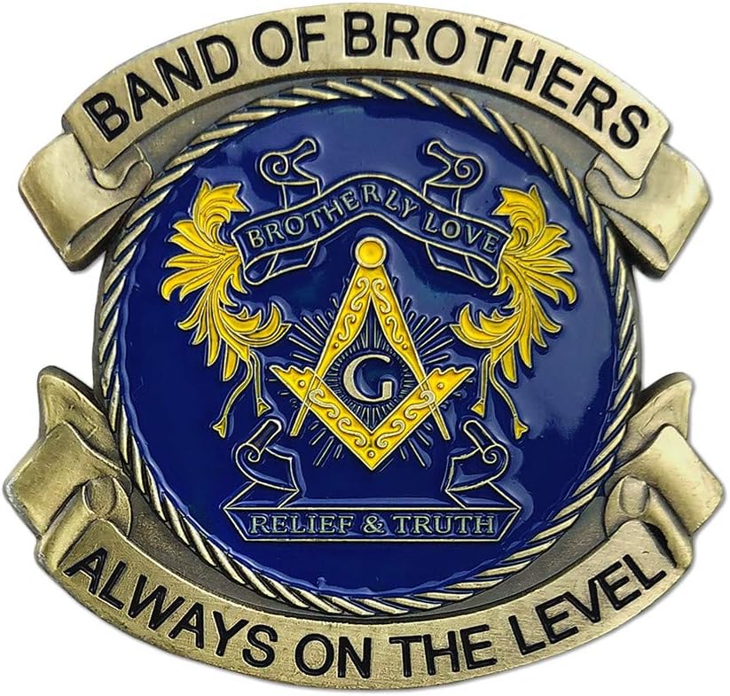 Photo 1 of 
Masonic Coin Blue Lodge Master Mason Freemasonry Collectible Gift - Brotherly Love