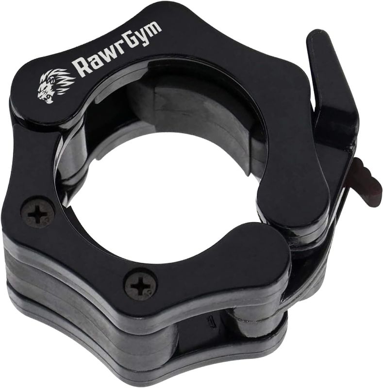 Photo 1 of 
RawrGym - Barbell Collar for Weightlifting, Non Slip Collar Lifting Weighs, Olympic bar Clips, Fits 2 inch bar