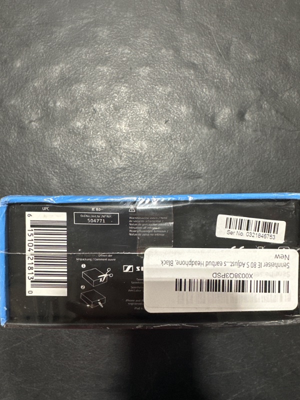 Photo 4 of IE 80 Clip-On Headphones FACTORY SEALED