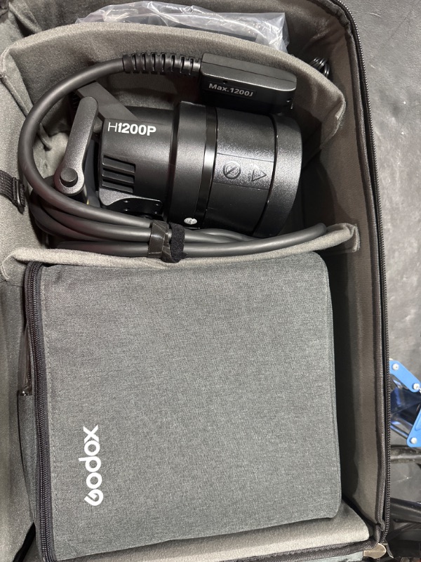 Photo 1 of Godox AD1200Pro AD1200 Pro with X2T-N Trigger for Nikon, 1200Ws TTL Flash, 2.4G 1/8000 HSS 40W Modeling Light 0.01-2s Recycle Time, Outdoor Flash Strobe Monolight Studio Light Photography Lighting