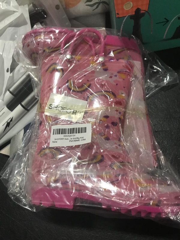 Photo 1 of 10m rain boots pink 