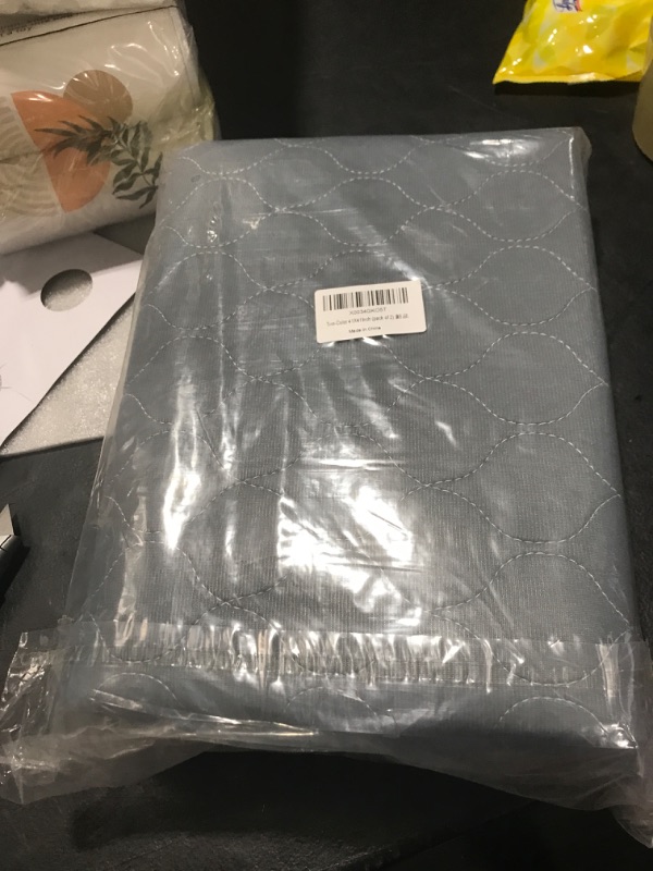 Photo 1 of 41 X 41 PACK OF 2 GREY/BEIGE SHEETS 