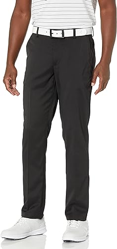 Photo 1 of Amazon Essentials Men's Slim-Fit Stretch Golf Pant Polyester Blend Black 34W x 30L