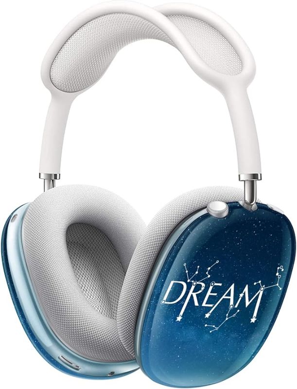 Photo 1 of V.R.HOPE Apple AirPods Max Case Cover, Soft TPU Anti-Scratch Shockproof Protective Cover for AirPods Max, Apple AirPods Max Headphone Cases Starry Sky-Dream
