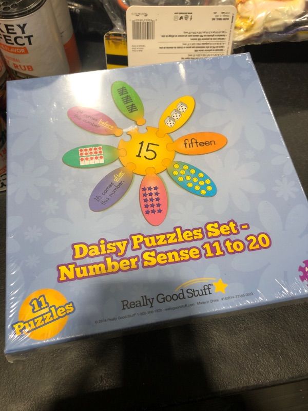 Photo 2 of Daisy Puzzles Set - Number Sense 11 To 20