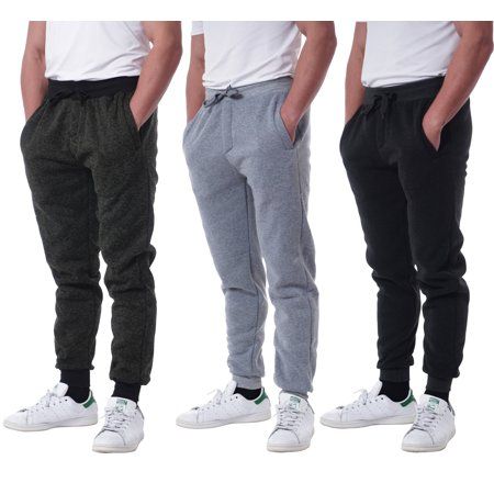 Photo 1 of 3-Pack Mens Active Fleece Jogger Sweatpants size 3xl 