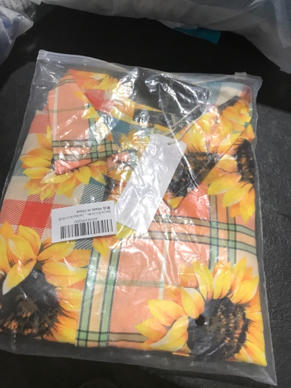 Photo 1 of 2XL YELLOW SUNFLOWER SHIRT 