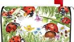 Photo 1 of 17.5" X 21" Magnetic Mailbox Covers Garden/Ladybugs
