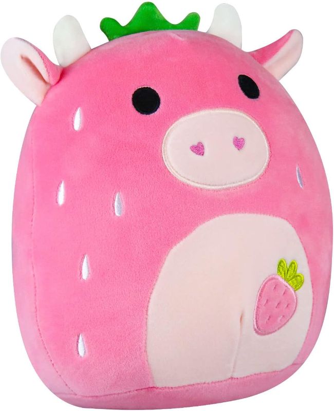 Photo 1 of 
Mammykiss Strawberry Cow Stuffed Animal Plush Pillow,
