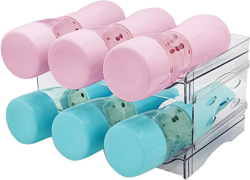 Photo 1 of 
LMJIA Water Bottle Organizer for Cabinet, Stackable Water Bottle Storage Rack,