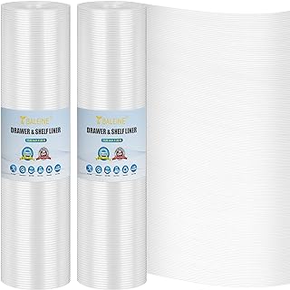 Photo 1 of  Shelf Liner Drawer Liner, 17.25 in x 20 Ft BPA Free Cabinet Liner Non-Toxic Non-Slip Washable Oil Resistant Kitchen Liners (17.25''x20', 2 Roll)
