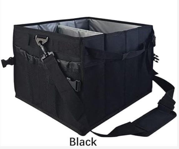 Photo 1 of  Grill Picnic Bag Organizer with Paper Towel Holder BBQ Bag for Keep Grilling Spices Tool for Outdoor Camping Travel Car
