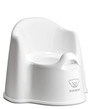 Photo 1 of BabyBjörn Potty Chair, White/Gray
