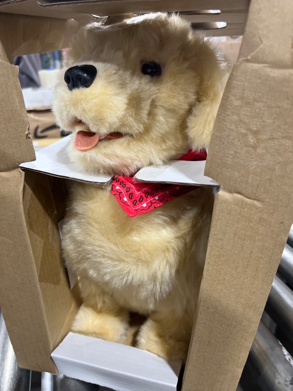 Photo 2 of Ageless Innovation Joy For All - Companion Pets Golden Pup Lifelike & Realistic Brown