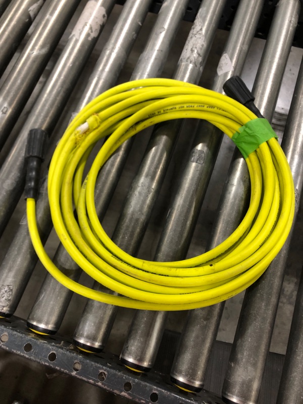 Photo 2 of 1/4 in. x 35 ft. 3,300 PSI Pressure Washer Replacement Hose
