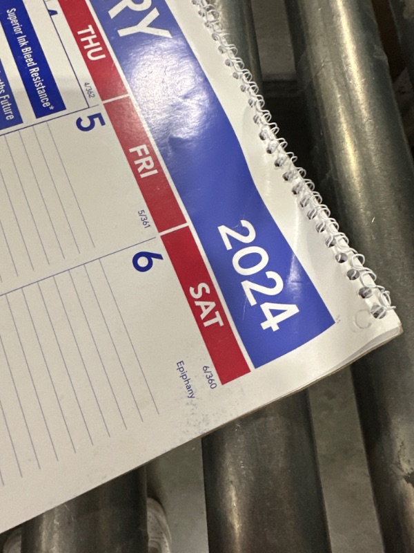 Photo 1 of AT-A-GLANCE 2024 Wall Calendar, 20" x 30", Extra Large, Spiral Bound, Monthly (PM42824) Extra Large 2024 New Edition