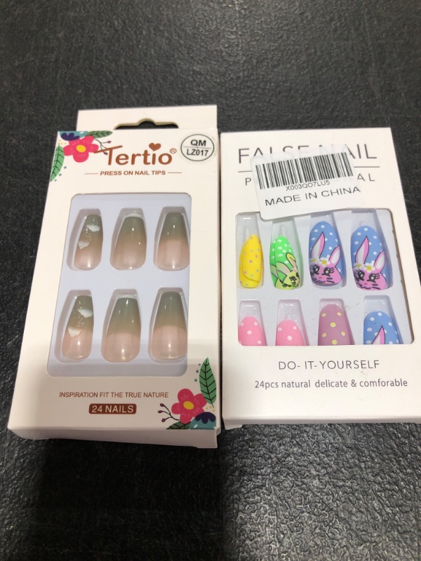 Photo 1 of 2 PACK PRESS ON NAILS