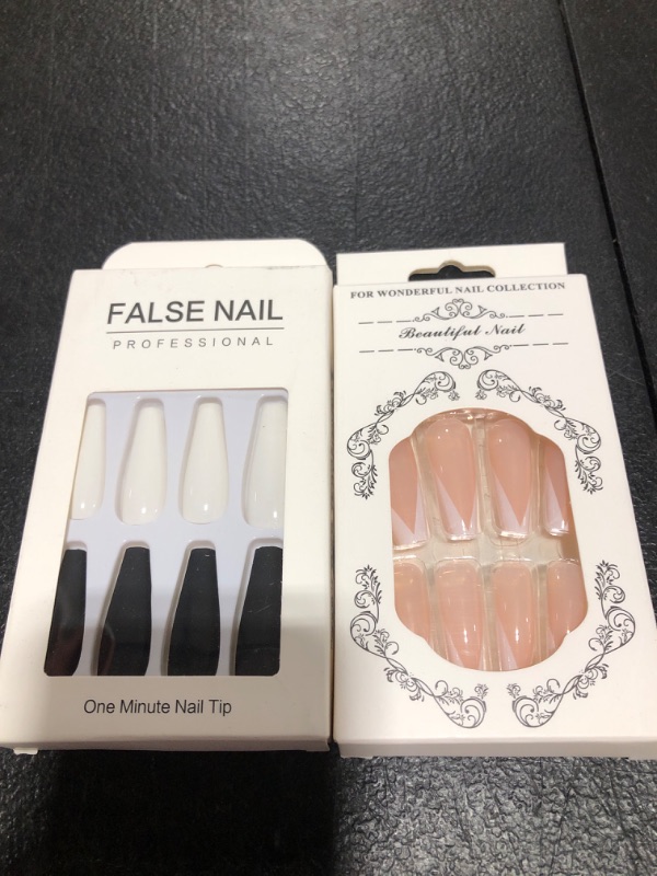 Photo 1 of 2 PACK PRESS ON NAILS
