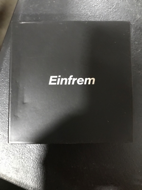 Photo 2 of Einfrem Wireless CarPlay Adapter for iPhone - Activator for OEM Cars Wired CarPlay - Apple Plug & Play CarPlay Dongle with Low Latency, 5.8GHz Wi-Fi Module, Update Online, Easy to Install