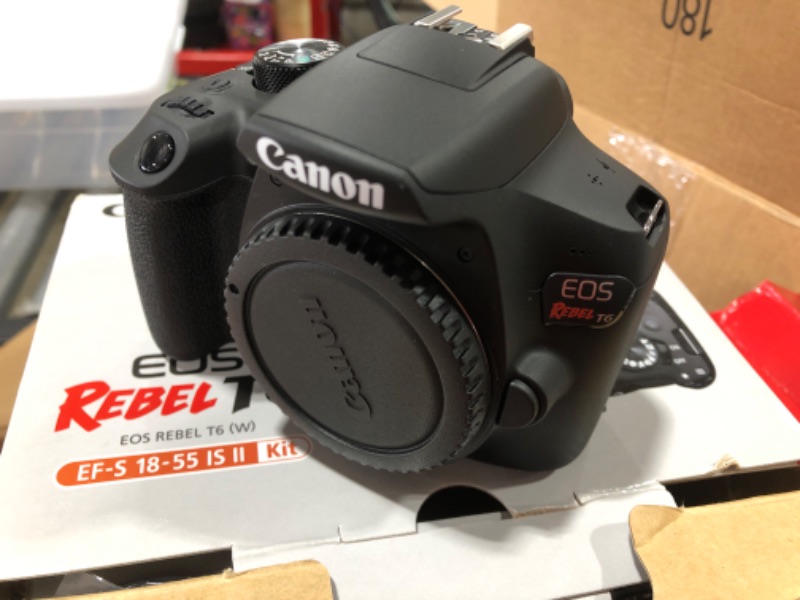 Photo 3 of Canon EOS Rebel T6 EF-S 18-55mm + EF 75-300mm Double Zoom Kit