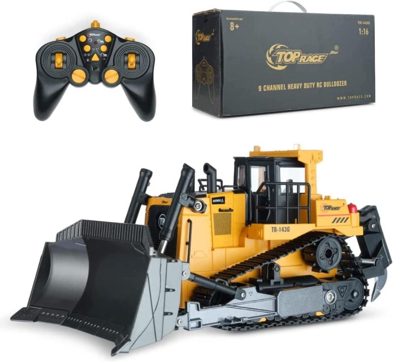 Photo 1 of  RC Bulldozer Heavy Duty Hobby Grade Construction Toys for Boys and Adults