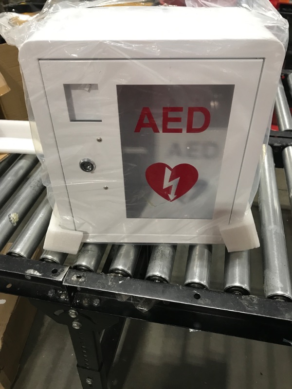 Photo 2 of AED Cabinet fits All Brands Cardiac Science, Zoll, AED Defibrillator, Physio-Control