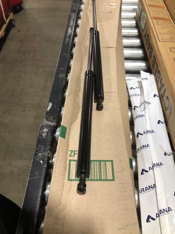 Photo 2 of 20 inch 150 Lbs (667 N) Gas Spring Shock Struts C16-17566 for Heavy-Duty Floor Hatch Truck Tonneau Cover Camper RV Bed Large Outdoor Box Lid Trap Door (Suitable Weight: 125-165 Pounds)