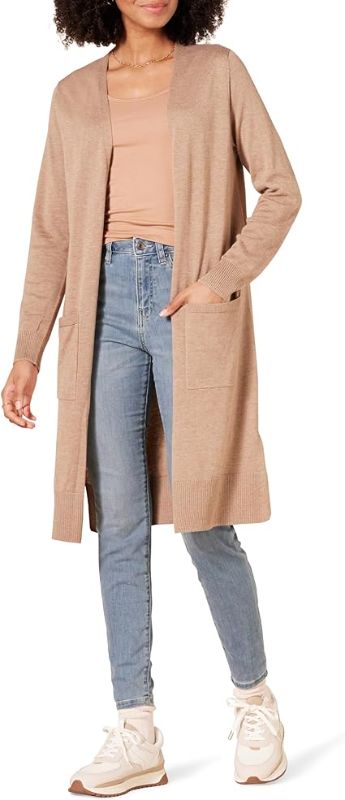 Photo 1 of Amazon Essentials Women's Lightweight Longer Length Cardigan Sweater XXL