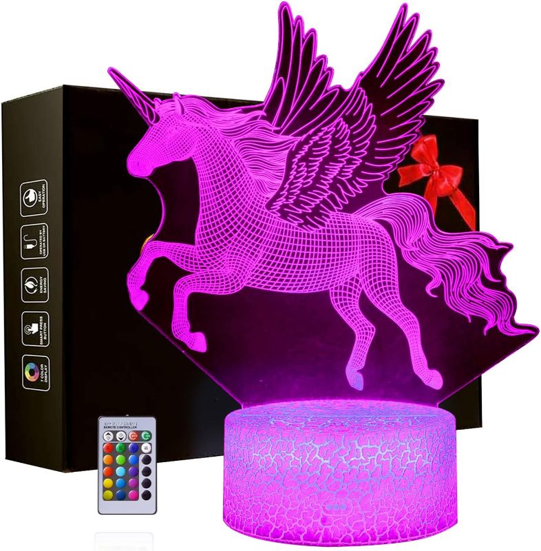 Photo 1 of 
Miisong 3D Unicorn Night Lights,Unicorn Gift 