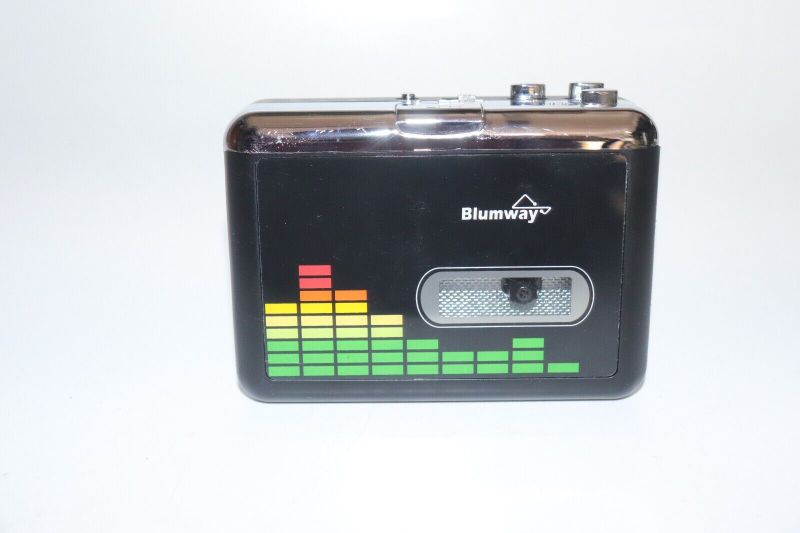 Photo 1 of Cassette to MP3 Converter, BlumWay Portable Cassette Recorder Player, Audio Music Cassette Tape to Digital Converter Player with Earphone, No Need Computer