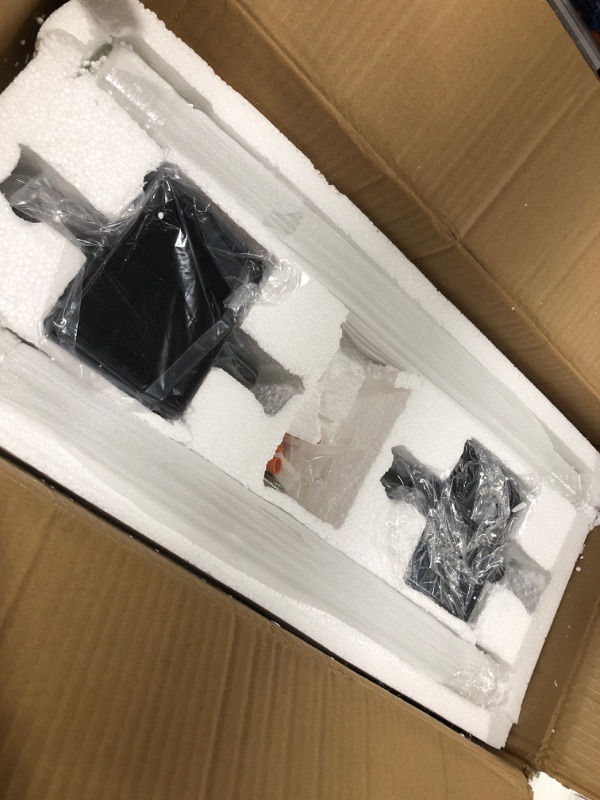 Photo 1 of 2-Light Modern Glass Wall Light Fixture Black Metal Finish Vanity Mirror Light Fixture Crystal Wall Sconce for Bathroom Set of 2