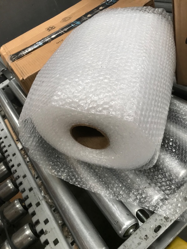 Photo 2 of Duck Brand Bubble Wrap Roll, 12” x 175’, Original Bubble Cushioning for Packing, Shipping, Mailing and Moving, Perforated Every 12” (286891) 12 in. x 175 ft.