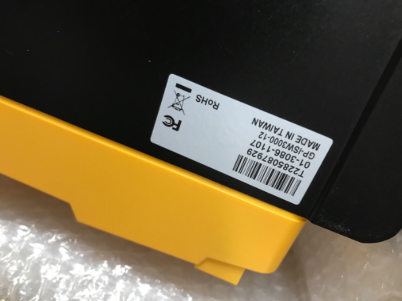 Photo 1 of **PARTS ONLY**
Go Power! GP-ISW3000-12 Industrial Pure Sine Wave Inverter, Black,Yellow
