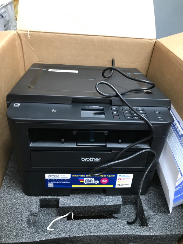 Photo 2 of Brother Printer RHLL2395DW Monochrome Printer with Scanner and Copier 2.7in (Renewed Premium) Renewed Model: RHLL2395DW