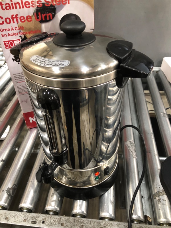 Photo 2 of Nesco Professional Coffee Urn, 30 Cups, Stainless Steel
