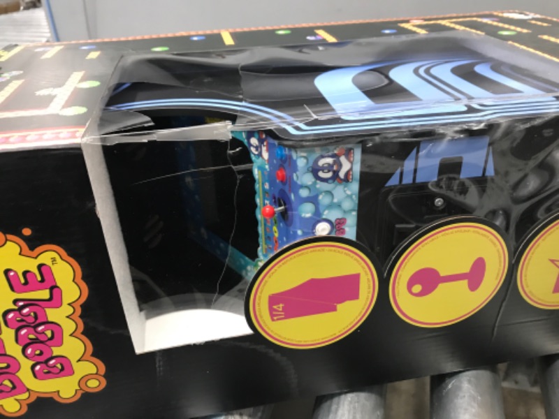 Photo 3 of Quarter Arcades Official Bubble Bobble 1/4 Sized Mini Arcade Cabinet by Numskull – Playable Replica Retro Arcade Game Machine – Micro Retro Console