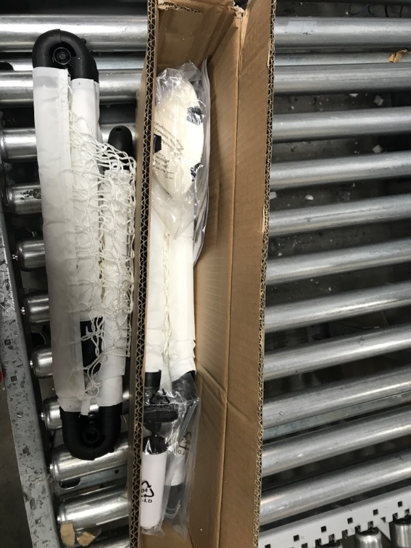 Photo 1 of Franklin Sports Kids Mini Soccer Goal Set - Backyard/Indoor Mini Net and Ball with Pump - 22" x 17" Goal Size, White/Black