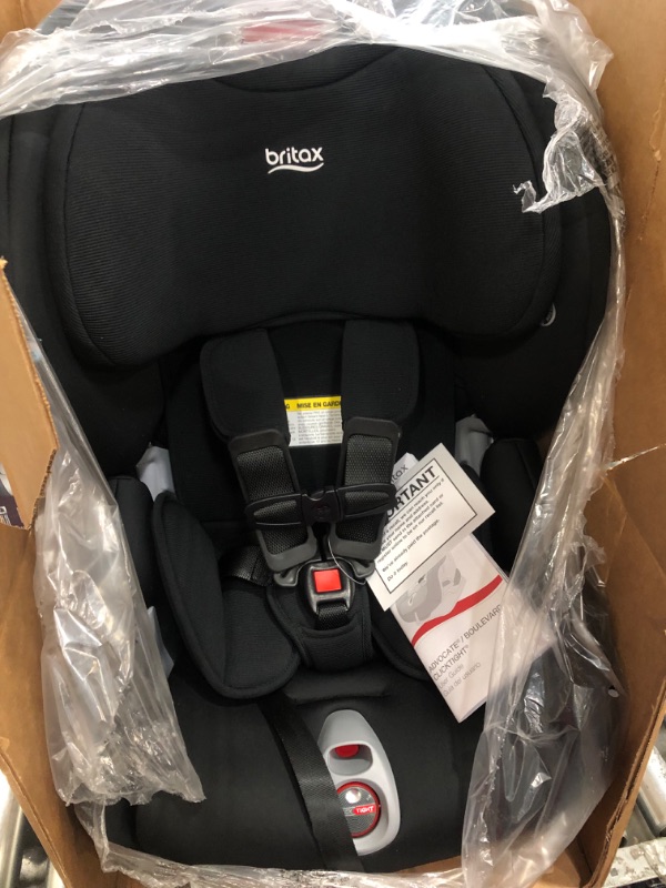 Photo 2 of Britax Boulevard ClickTight Convertible Car Seat, Cool N Dry Charcoal - Cooling & Moisture Wicking Fabric
