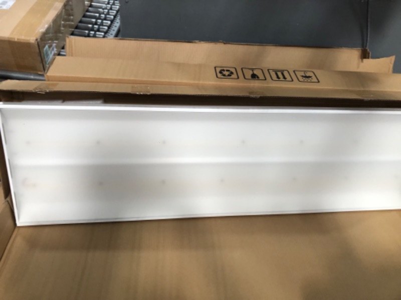 Photo 1 of CINOTON 210W LED Linear High Bay Light, 4FT LED Shop Light Fixture 32000LM[800W HID/HPS Equiv.] 100-277V 1-10V Dimmable 5000K Daylight Indoor Commercial Warehouse Factory Office Workshop Garage Daylight-210W
