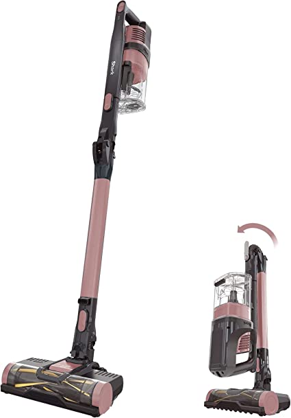 Photo 1 of Shark QZ163H Pet Plus Cordless Stick Vacuum with Self-Cleaning Brushroll, MultiFLEX, Crevice Tool & Pet Multi-Tool, 40-min Runtime (Renewed) (Coral)
