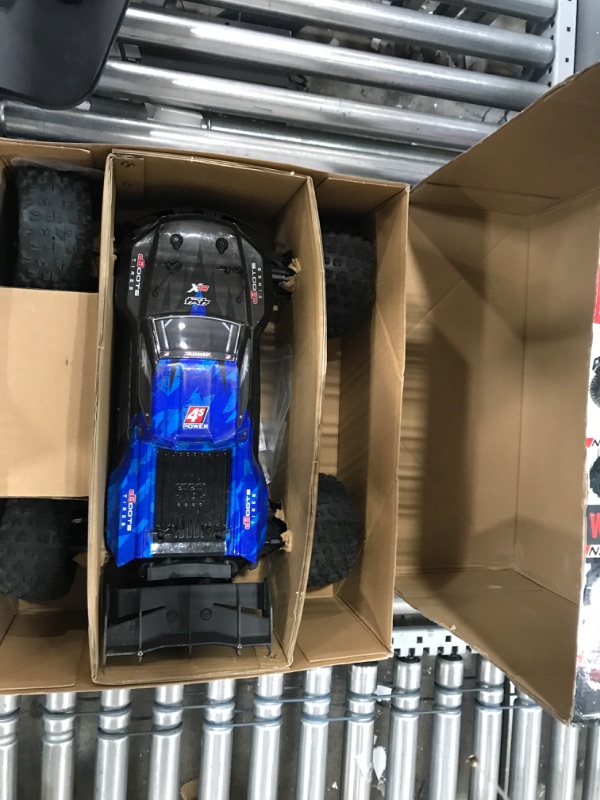 Photo 2 of ARRMA RC Truck 1/10 KRATON 4X4 4S V2 BLX Speed Monster Truck RTR (Batteries and Charger Not Included), Blue, ARA4408V2T2