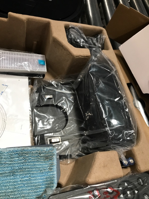 Photo 1 of Tikom G8000 Pro Robot Vacuum and Mop Combo, 4500Pa Suction, 150Mins Max, Robotic Vacuum Cleaner with Self-Charging, Quiet, APP&Voice Control, Ideal for Pet Hair, Carpet, Hard Floor, Black