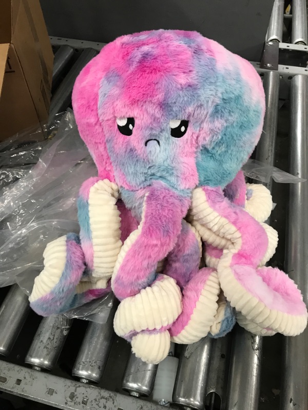 Photo 2 of DENTRUN Octopus Stuffed Animals, Octopus Plush Doll Cuddly Play Toys for Kids Girls Boys Adults Birthday Xmas Gift Present Adorable Soft Plushies Colorful, 24" 24 inches Multicolored