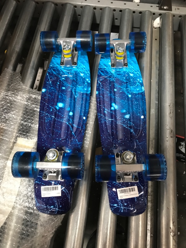 Photo 3 of (2) RIMABLE Complete 22 Inches Skateboard GALAXY