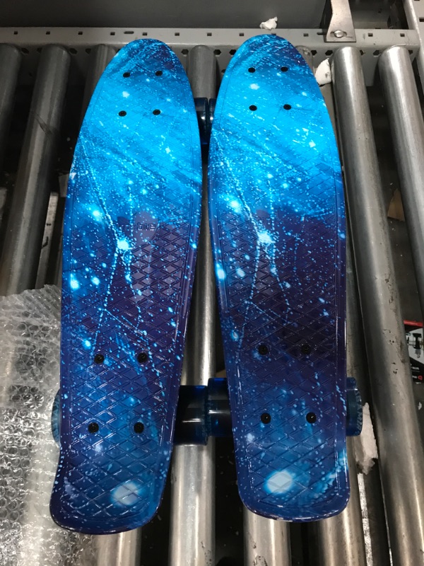 Photo 2 of (2) RIMABLE Complete 22 Inches Skateboard GALAXY
