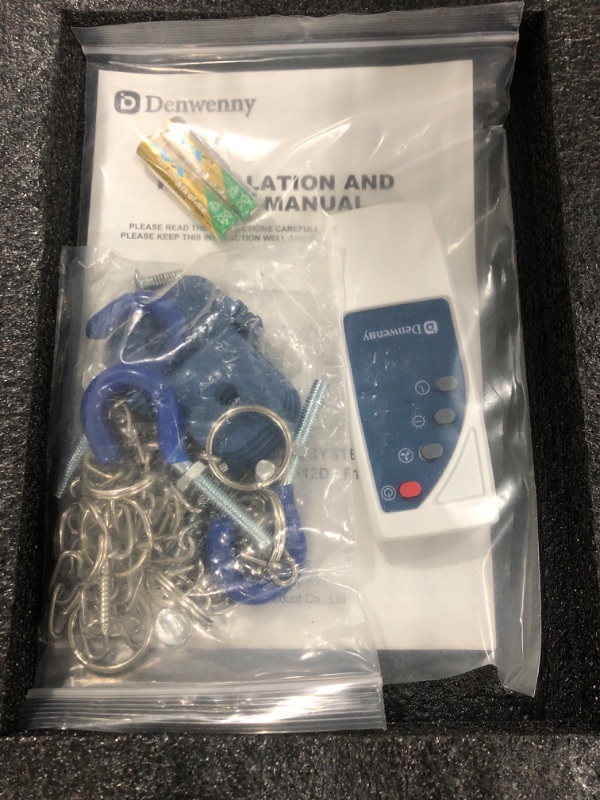 Photo 1 of Denwenny 360 degree Intake Air Filtration System Woodworking Shop - (1350CFM) with Strong Vortex Fan, Hanging Mode for Garage Works Shop, Shop Dust Collectors, KingMaster F12 1350 CFM-2