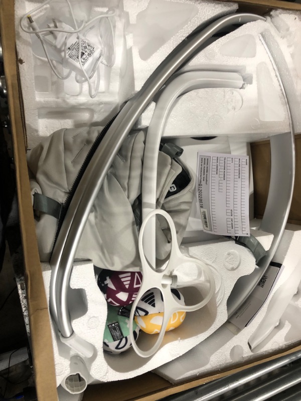 Photo 2 of 4moms mamaRoo Multi-Motion Baby Swing Smart Connectivity - Gray