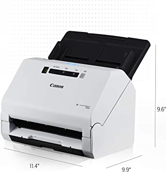 Photo 1 of Canon imageFORMULA R40 Office Document Scanner For PC and Mac, Color Duplex Scanning, Easy Setup For Office Or Home Use, Includes Scanning Software