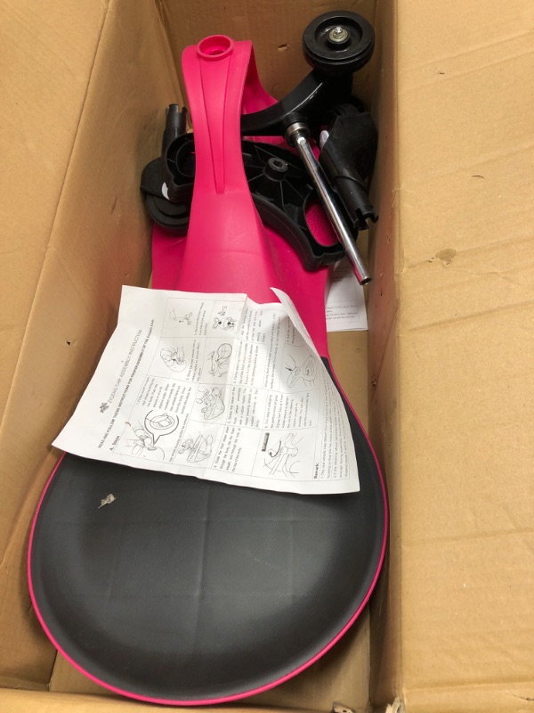 Photo 1 of **SEE NOTES**
Wiggle Car Ride On Toy – No Batteries, Gears or Pedals – Twist, Swivel, Go – Outdoor Ride Ons for Kids 3 Years and Up by Lil’ Rider (Hot Pink)
